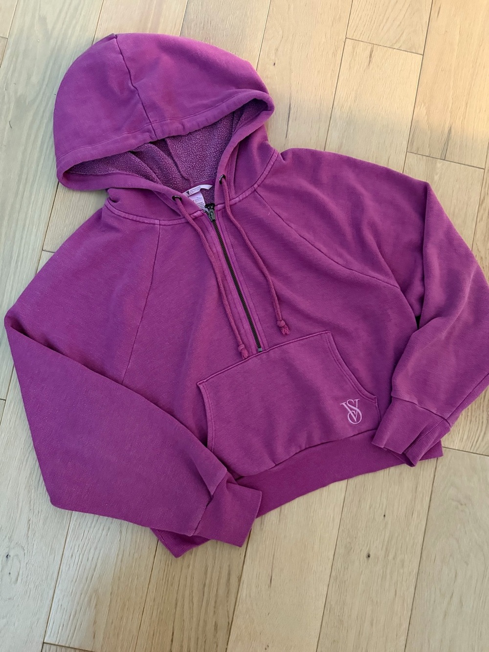 Victoria’s Secret On Point super cozy quarter zip hoodie medium